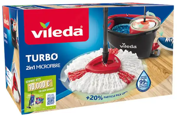 Bild 2 von VILEDA Komplett-Set »TURBO«, 3-teilig