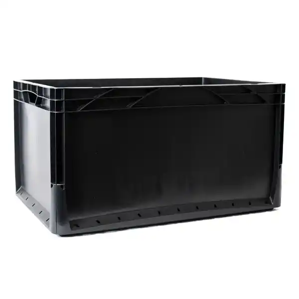 Bild 1 von Eurobox-System Box Vollwand 60 cm x 40 cm x 32 cm Schwarz