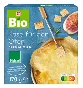 K-BIO Bioland Käse für den Ofen, 170-g-Packg.