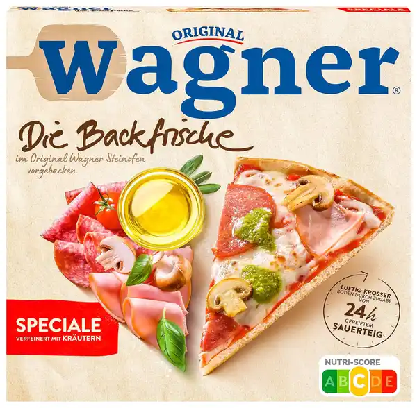 Bild 1 von ORIGINAL WAGNER Die Backfrische oder Big City Pizza, 320 - 450-g-Packg.