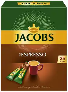 JACOBS Instant-Kaffee, 20 - 25 Sticks = 36 - 45-g-Packg.