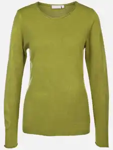 Damen Pullover "Cashmere Like" Grün