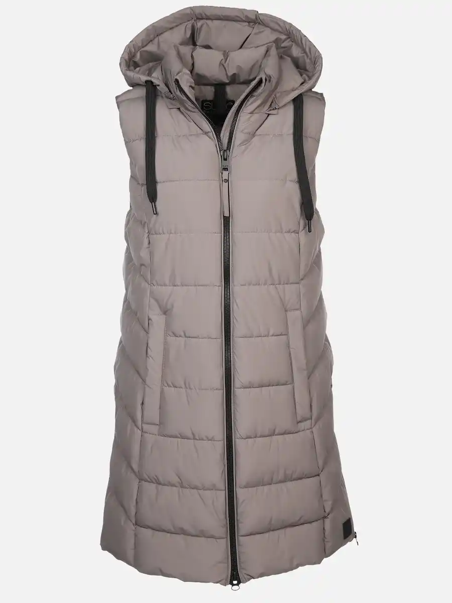 Bild 1 von Damen Steppweste in langer Form Beige