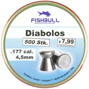 Diabolo 4,5 mm 500 Stück Cal.177 Luftgewehr-Munition