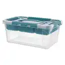 Bild 1 von Toptex Ordnung Aufbewahrungsbox, 6,6 l - Aqua-Blau