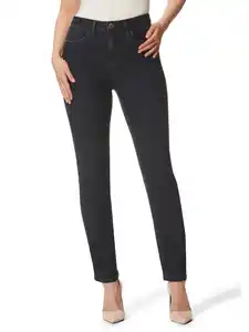 Damen Jeans Tapered Fit Blau