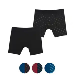 UP2FASHION MEN Herren Retropants Längere Beine, 2er-Packung