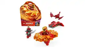 LEGO NINJAGO Kais Drachen-Spinjitzu-Spinner - Ninja Spielzeug 71823