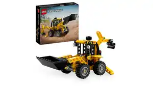 LEGO Technic Baggerlader, Bauspielzeug, Fahrzeug für Kinder 42197