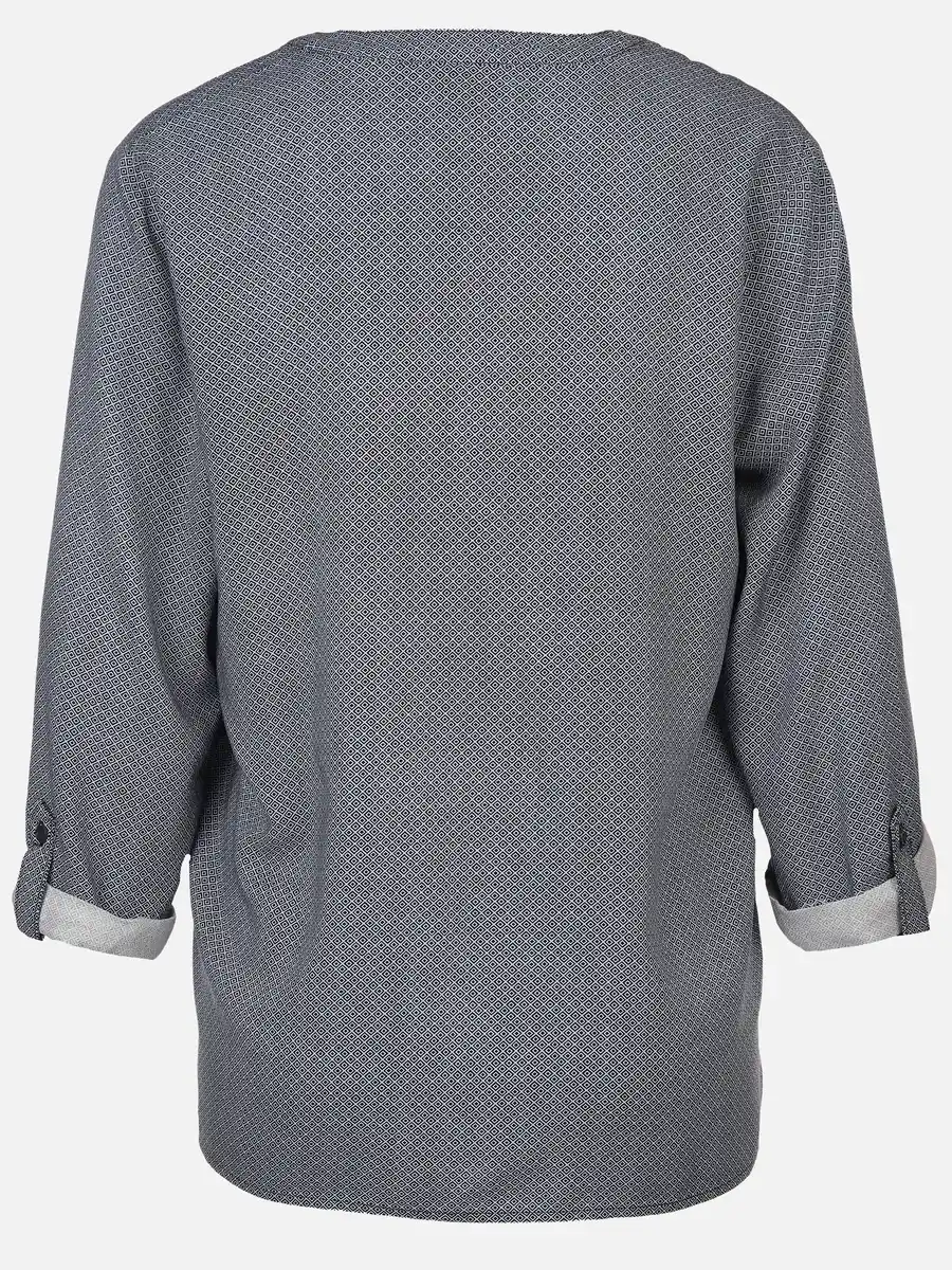 Bild 2 von Damen Bluse mit Alloverprint Marine