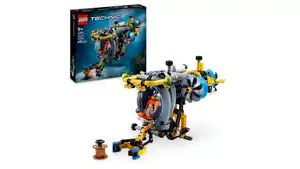 LEGO Technic Tiefseeforscher U-Boot Set für Kinder, Bauspielzeug 42201