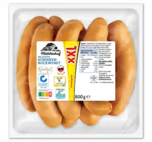 MÜHLENHOF XXL Schinkenbockwurst