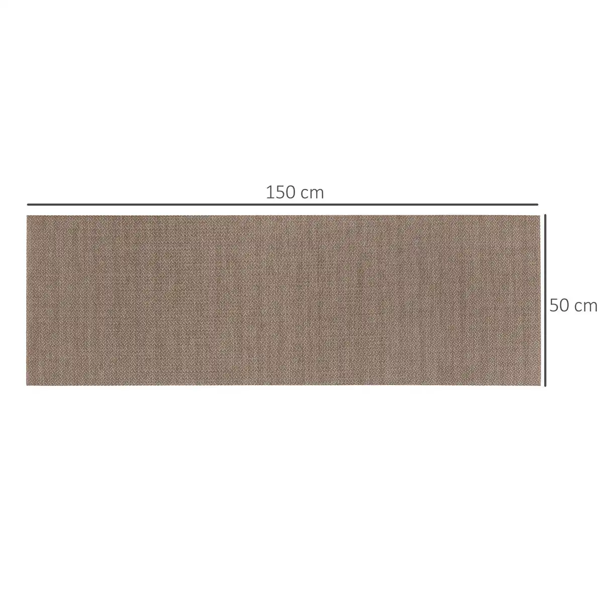 Bild 3 von Küchenläufer Dunkelbeige 50 x 150 cm