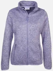 Damen Fleece Jacke Lila