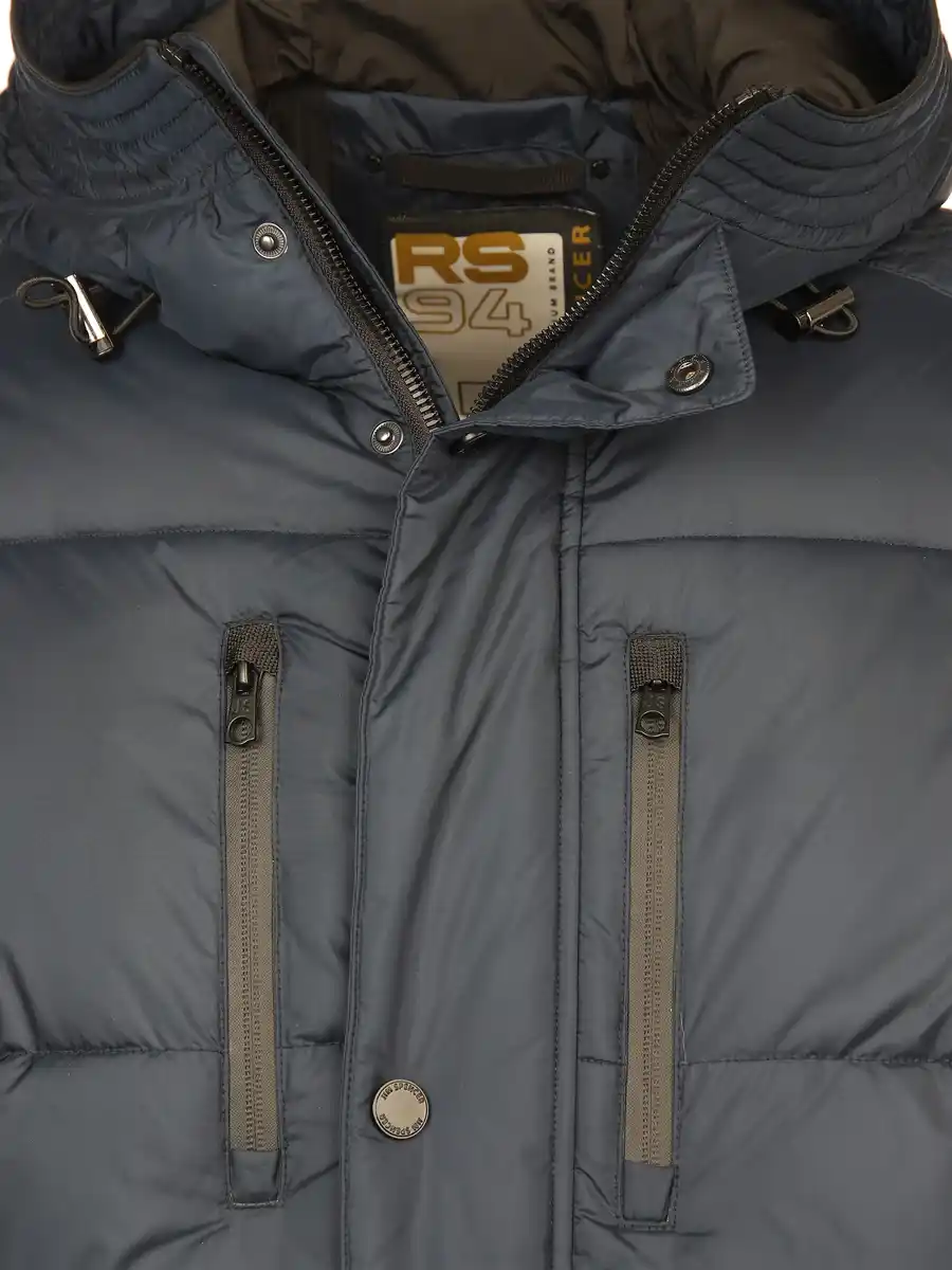 Bild 4 von Herren Steppjacke mit Kapuze Blau