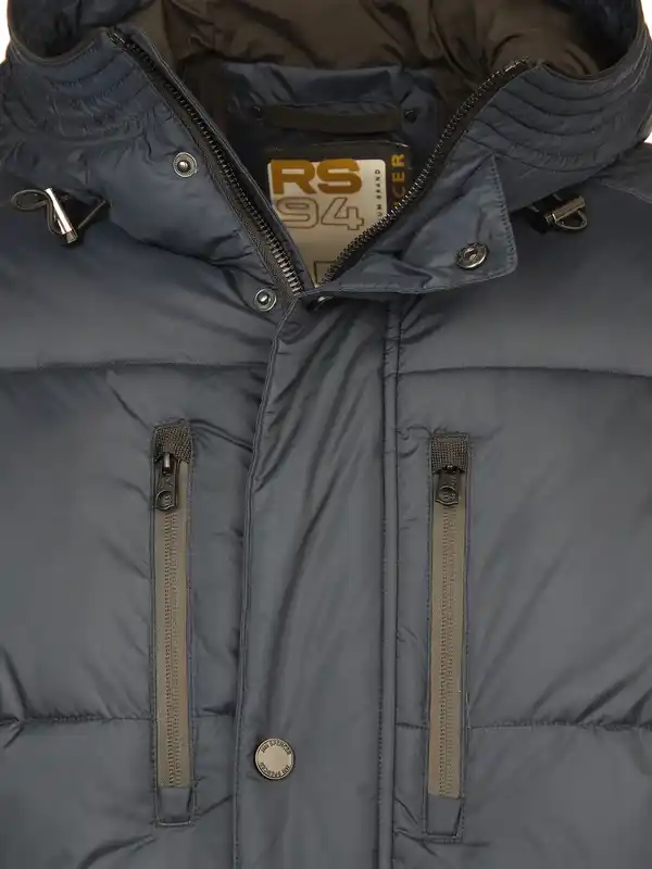 Bild 4 von Herren Steppjacke mit Kapuze Blau