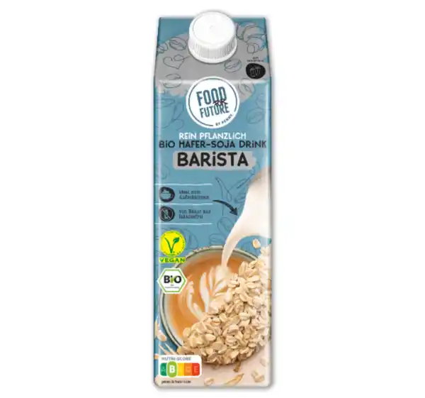 Bild 1 von FOOD FOR FUTURE Bio Hafer-Soja Drink Barista