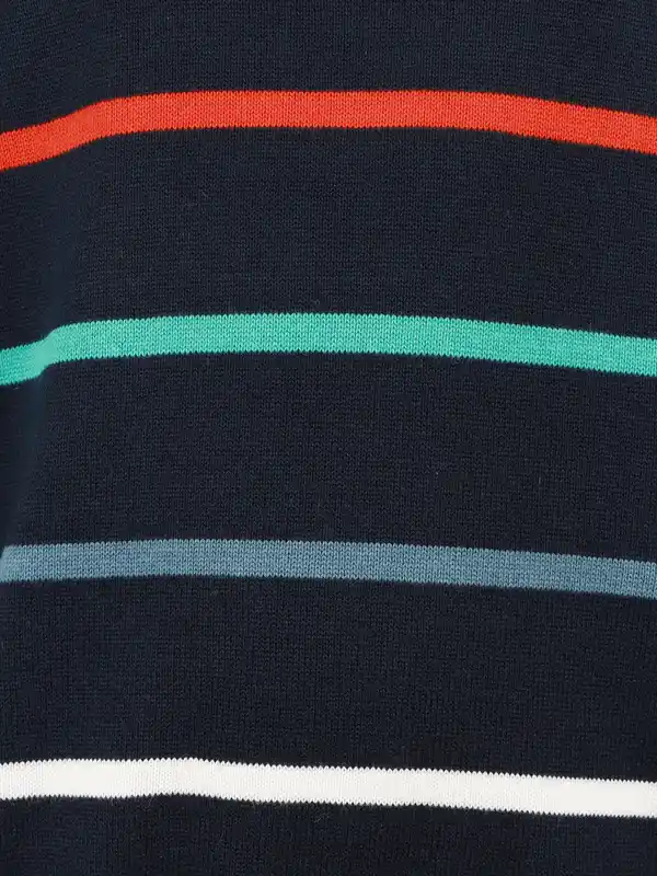 Bild 3 von Jungen Strickpullover mit Streifen Bunt