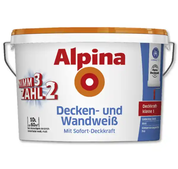 Bild 1 von Alpina Decken- und Wandweiß