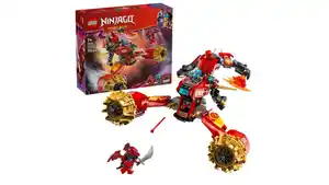 LEGO NINJAGO Kais Sturmreiter-Mech - Fliegendes Motorrad Spielzeug 71830