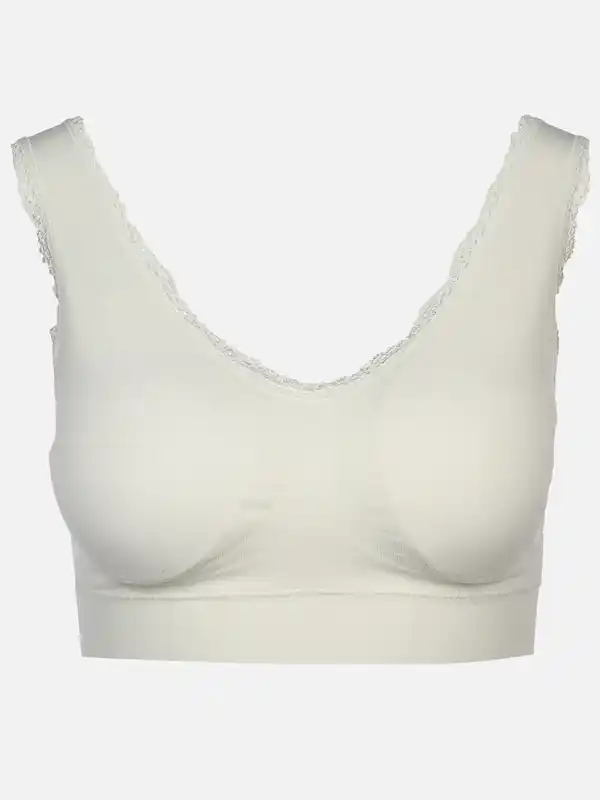 Bild 1 von Damen Bustier Seamless Weiß