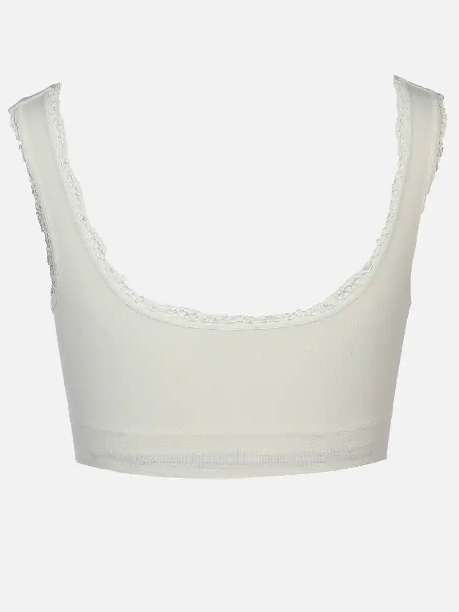 Bild 2 von Damen Bustier Seamless Weiß