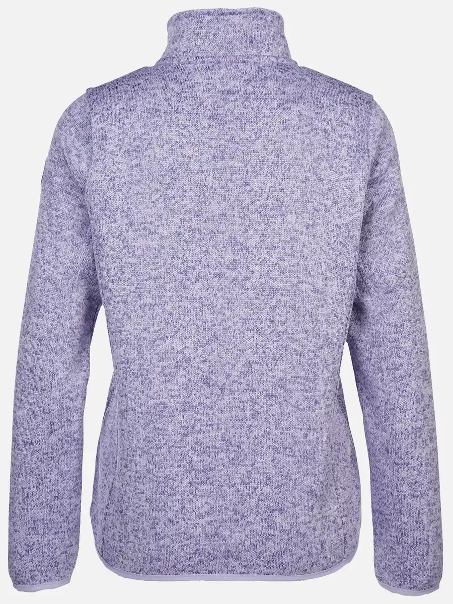 Bild 2 von Damen Fleece Jacke Lila