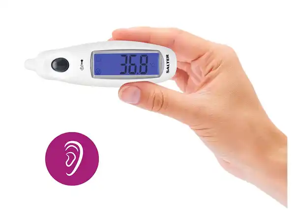 Bild 1 von Salter Infrarot-Ohrthermometer mit LCD-Display