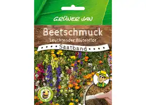 Grüner Jan Saatband Beetschmuck 'Leuchtender Blütenflor'