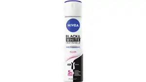 NIVEA Deo Spray Black & White Invisible Clear Anti-Transpirant