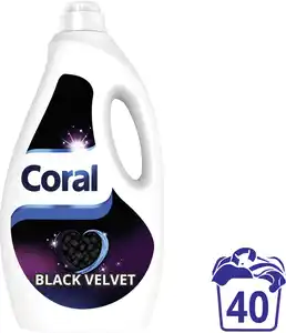 Coral Flüssigwaschmittel Black Velvet 40 WL