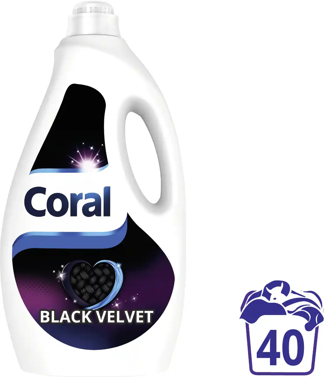 Bild 1 von Coral Flüssigwaschmittel Black Velvet 40 WL