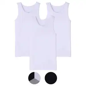 UP2FASHION BASICS, Ms Basic Tanktop 3er