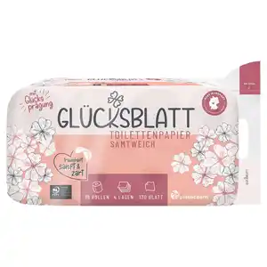 GLÜCKSBLATT Toilettenpapier, 4-lagig