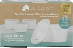 Yucona Wasserfilter Starter-Kit 4-tlg.