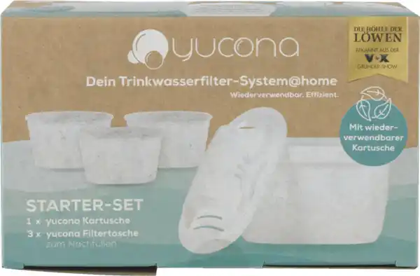 Bild 1 von Yucona Wasserfilter Starter-Kit 4-tlg.