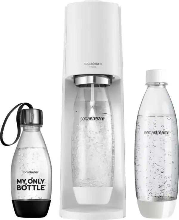 Bild 1 von SodaStream Terra Wassersprudler Vorteilspack weiss