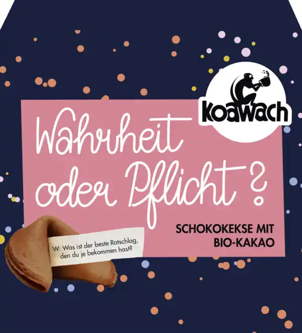 Bild 1 von koawach Bio Schokokekse mit Bio-Kakao, 36 g