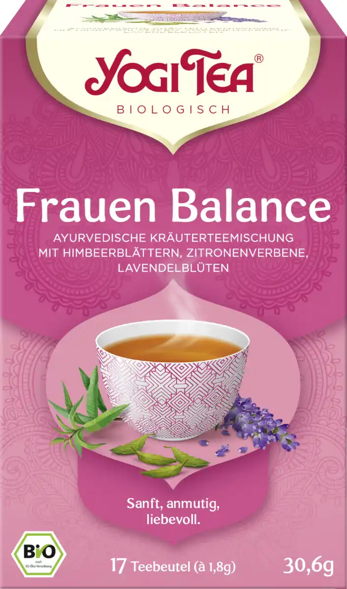 Bild 1 von Yogi Tea Bio Frauen Balance Tee, 30,6 g