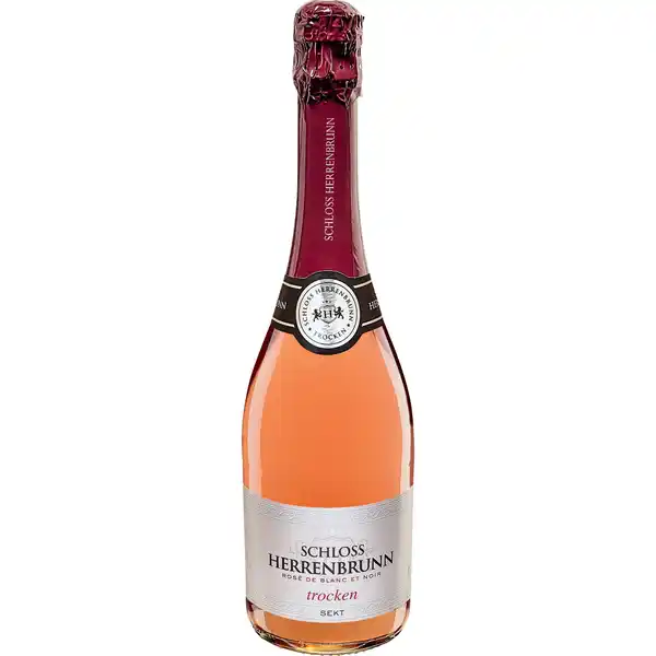 Bild 1 von Schloss Herrenbrunn Rosé Sekt trocken 11,0 % vol 0,75 Liter