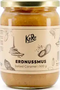 KoRo Erdnussmus Salted Caramel, 500 g