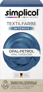 simplicol Textilfarbe intensiv Opal-Petrol