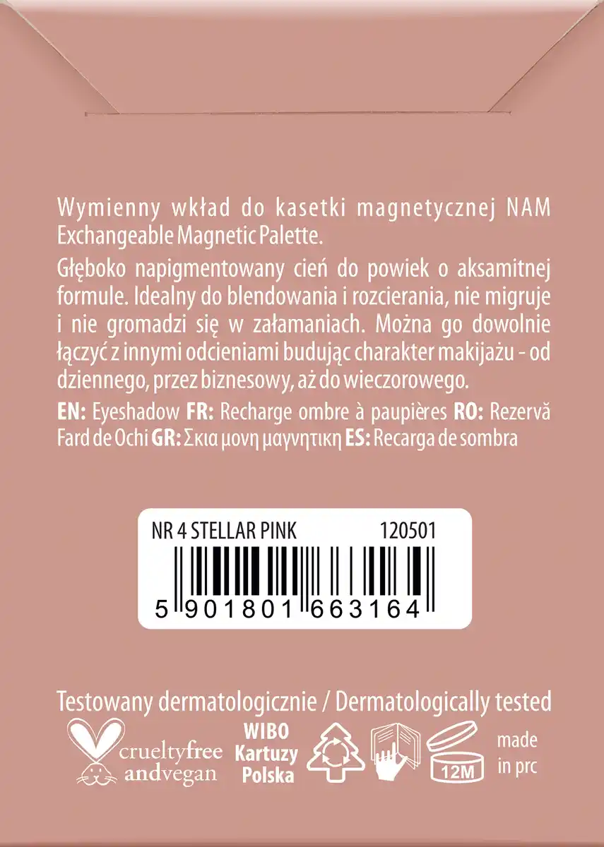 Bild 2 von NAM Foil Eyeshadow nr 4, 2,5 g