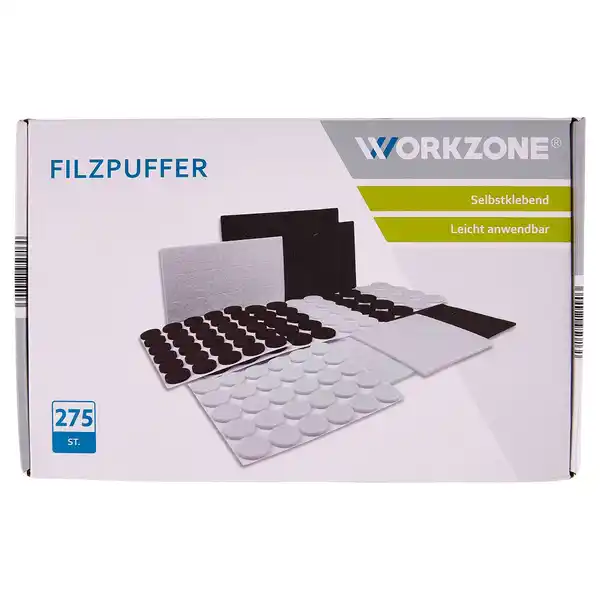 Bild 1 von WORKZONE Filzgleiter/Schutzbuffer Set