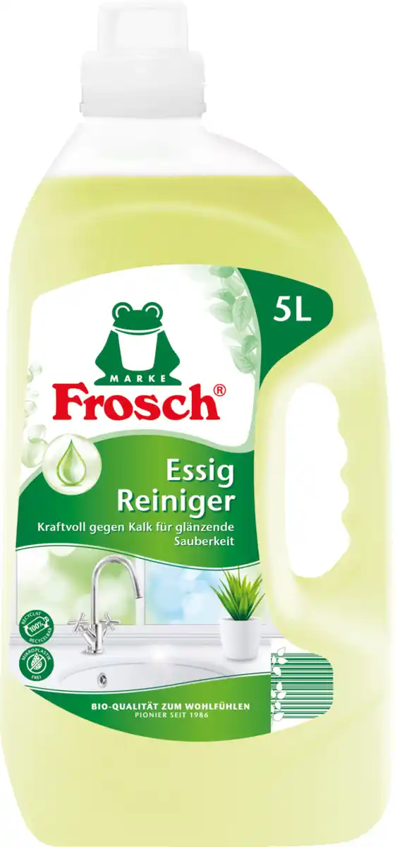 Bild 1 von Frosch Essig Reiniger, 5 L