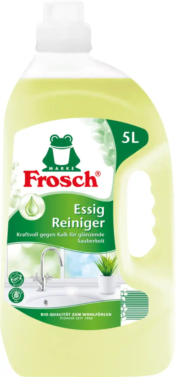 Bild 1 von Frosch Essig Reiniger, 5 L