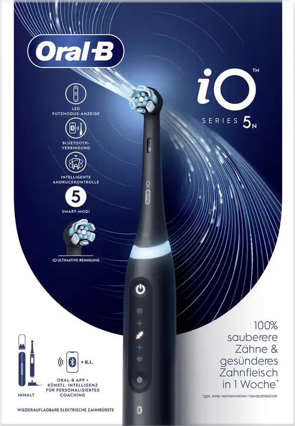 Bild 1 von Oral-B Elektrische Zahnbürste iO Series 5N Matt Black