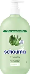 Schauma 7 Kräuter Shampoo Vorteilsgröße, 750 ml