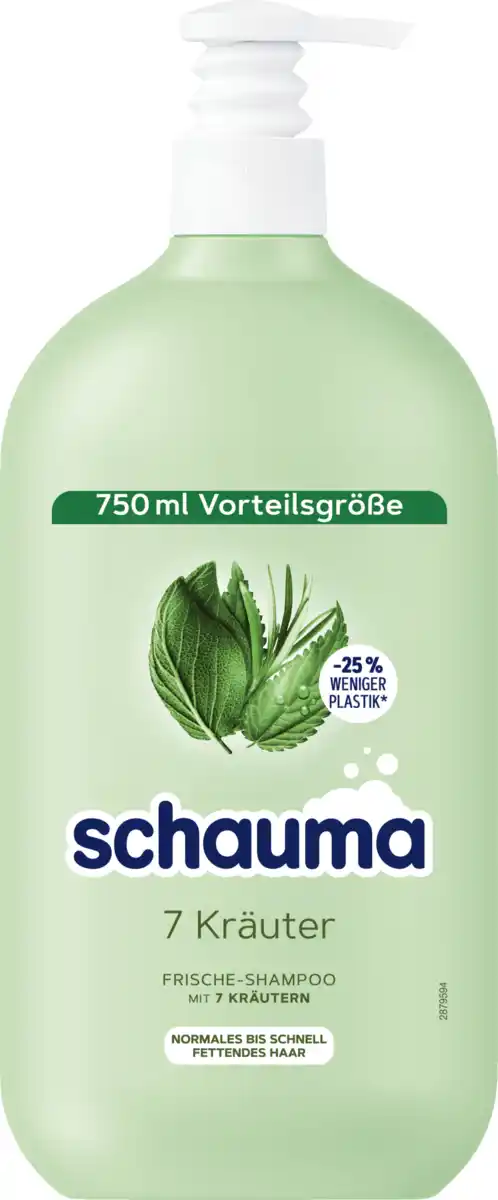 Bild 1 von Schauma 7 Kräuter Shampoo Vorteilsgröße, 750 ml
