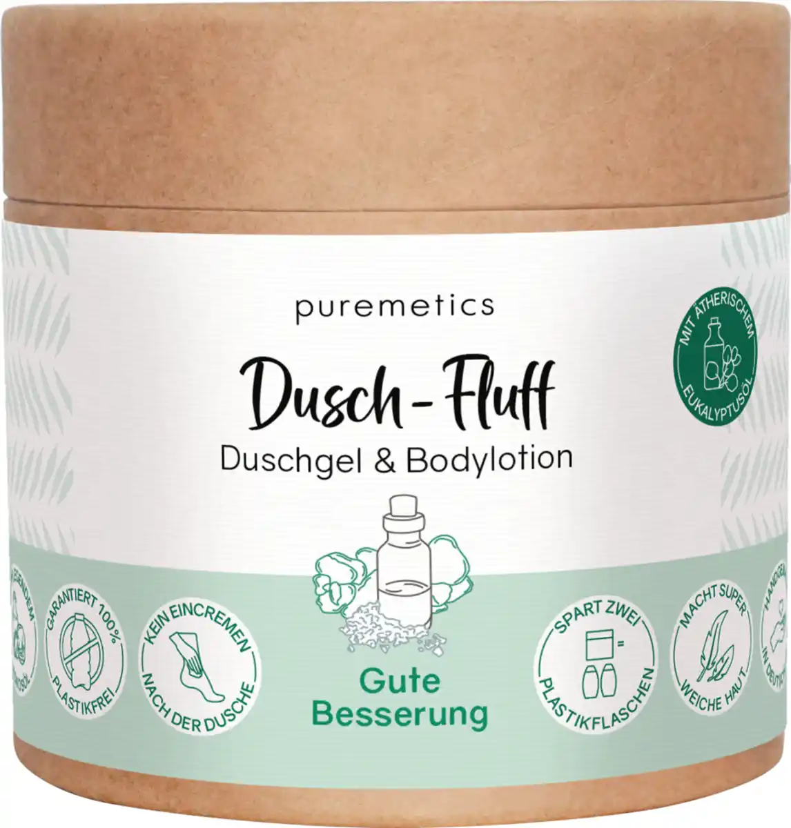 Bild 1 von puremetics Dusch-Fluff Gute Besserung, 200 g